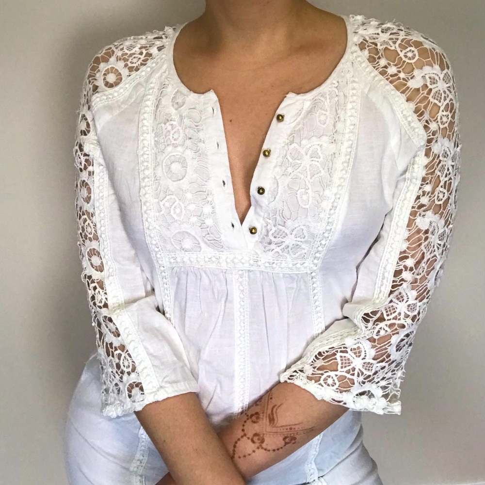 White mini dress